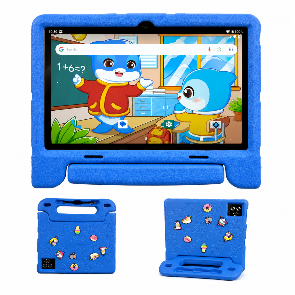 Educational Kids Tablet, Android WiFi Tablet with Parental Control for Boys Girls