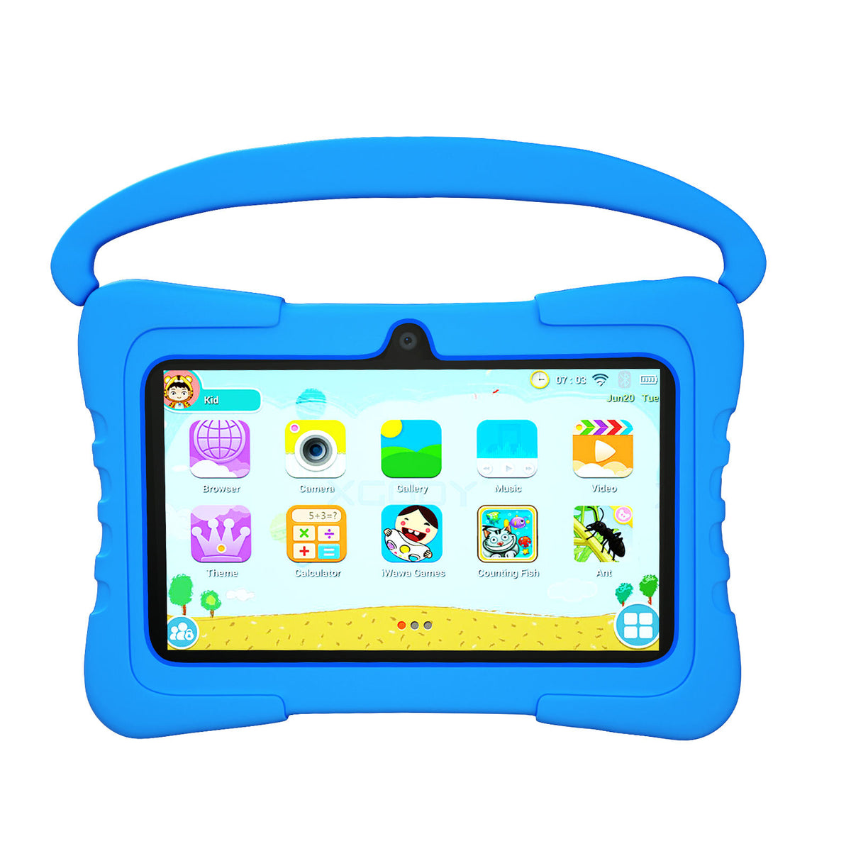 Kids Tablet for Toddlers, Shockproof Android Tablet with Parent Control Mode