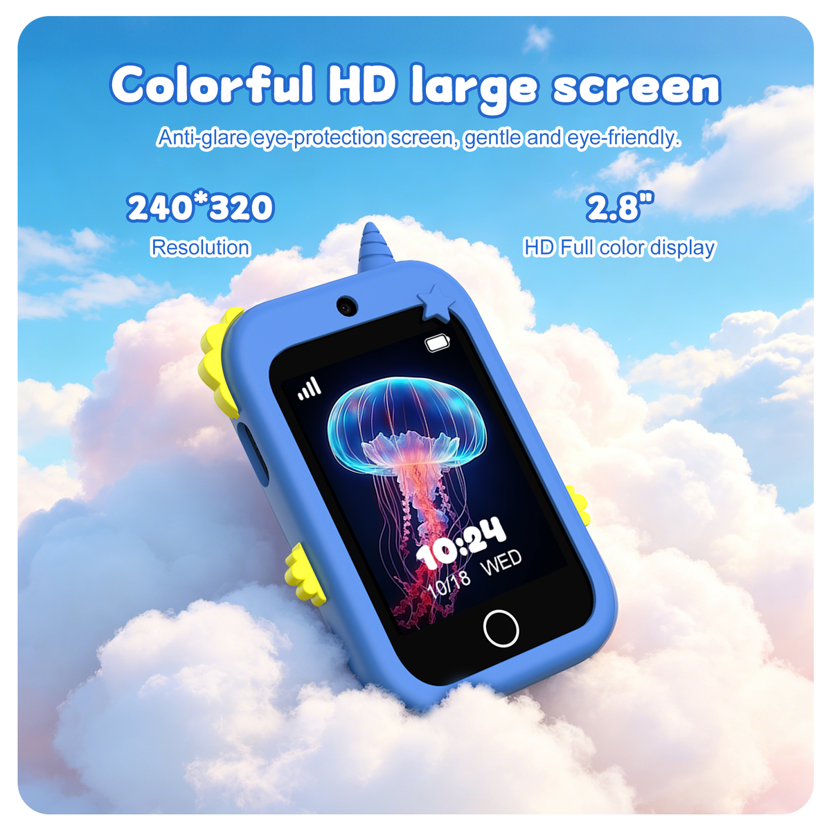 2.8 Inch 4G Kids Smart Phone with SOS & Video Call
