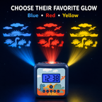 Kids Cube Projection Alarm Clock with Custom Artwork & Snooze