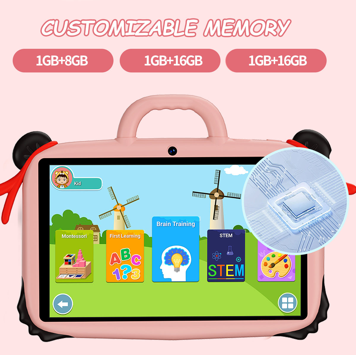 Educational Kids Tablet for Boys and Girls with Games, Videos and Apps
