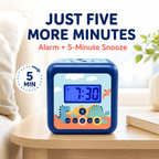 Kids Cube Projection Alarm Clock with Custom Artwork & Snooze