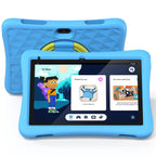 Kids Tablet 10 Inch Android Learning Tablet with Parental Control and Protective Case