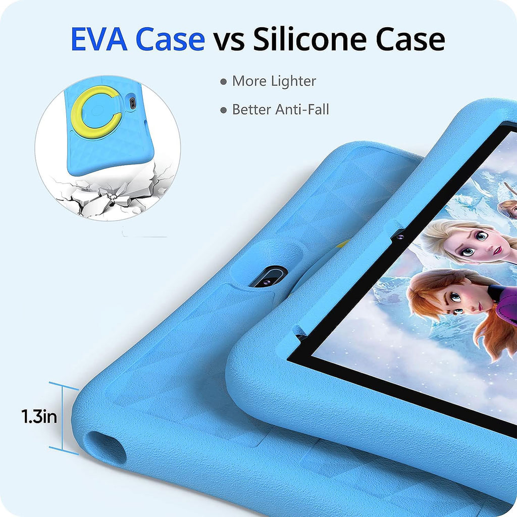 Kids Tablet 10 Inch Android Learning Tablet with Parental Control and Protective Case