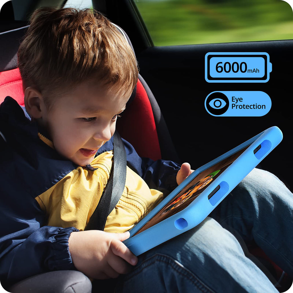 Kids Tablet 10 Inch Android Learning Tablet with Parental Control and Protective Case