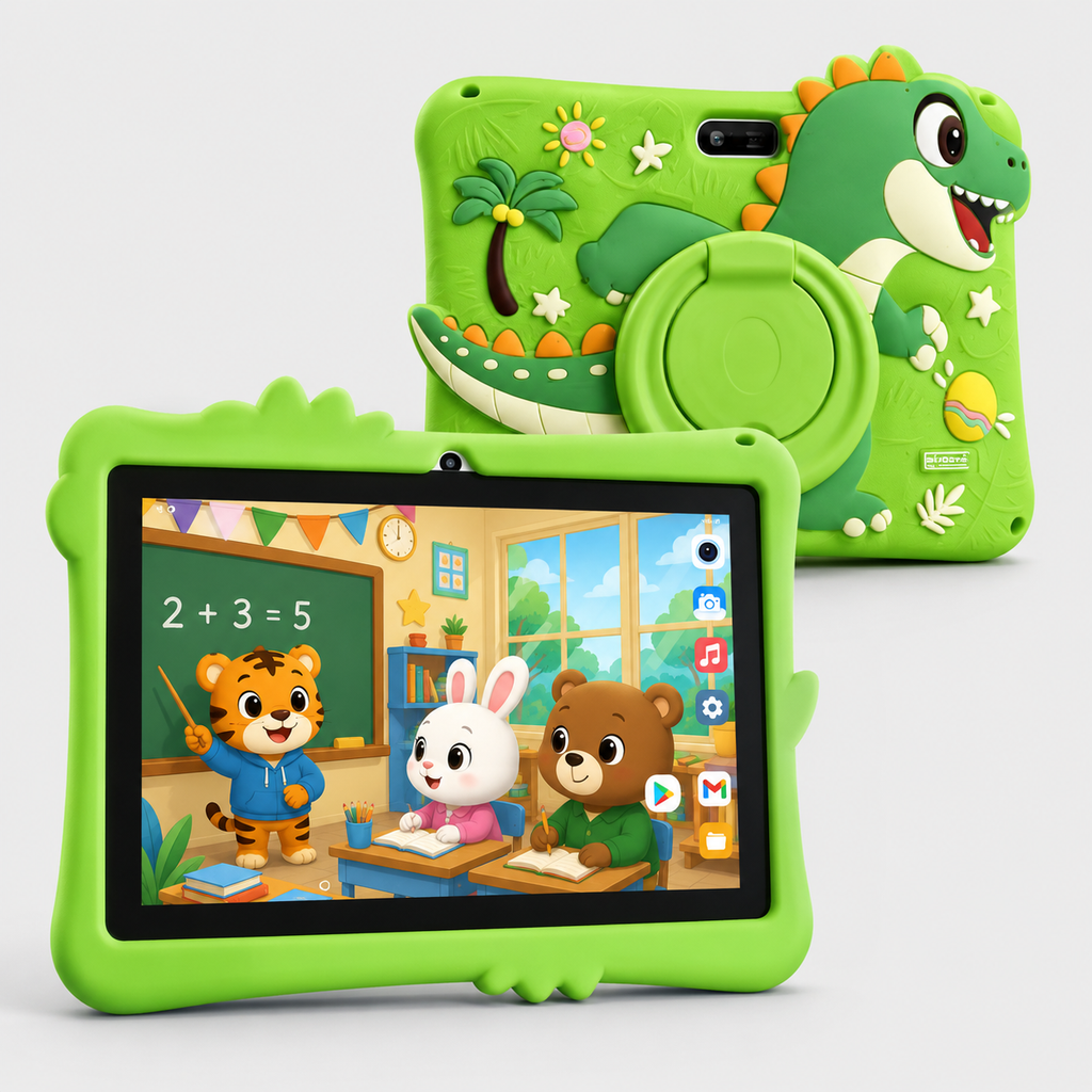 Kids Android Tablet with Touch Screen, Parental Control and Kid-Friendly Case