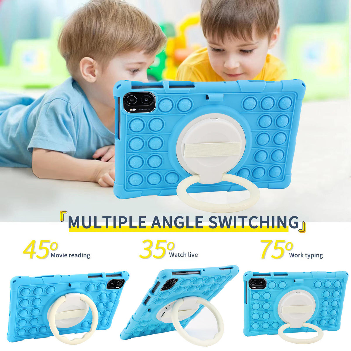 Android Tablet for Boys and Girls with Learning Games and Protective Cover