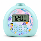 Kids Projection Alarm Clock with Snooze & Custom Dial Design