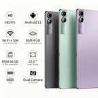 10.95 Inch Android 13 4G LTE Business Tablet PC, 6GB RAM + 128GB Storage, IPS Display
