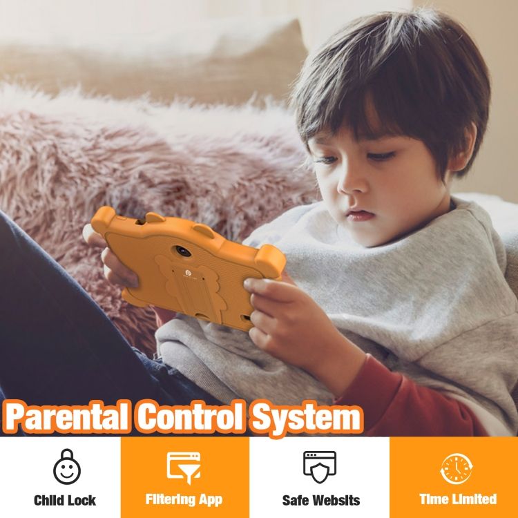 Kids WiFi Tablet with Learning Apps, Video Player and Protective Cover