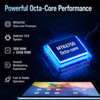 10.1 Inch Android 10.0 3G Business Tablet PC, 3GB RAM + 32GB Storage, IPS Display