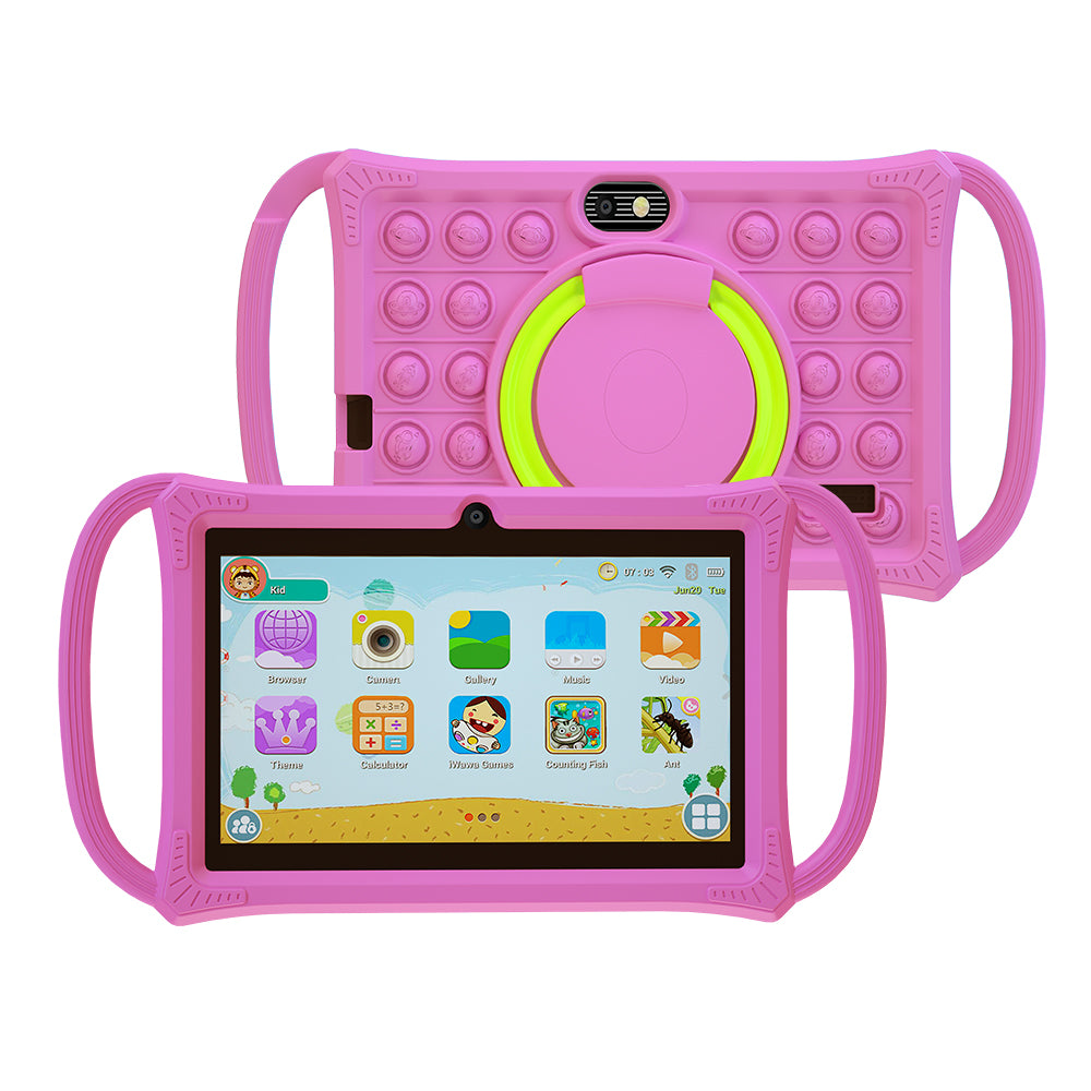 Shockproof Kids Tablet with WiFi, Safe Content and Parent Control Mode
