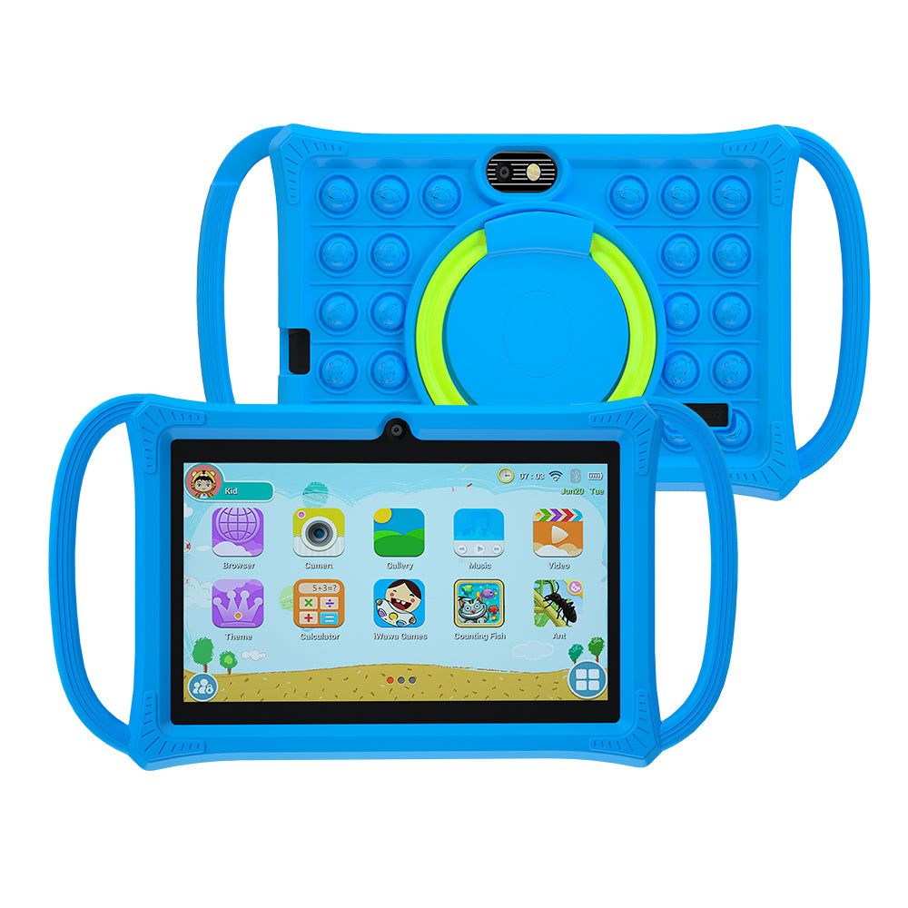 Shockproof Kids Tablet with WiFi, Safe Content and Parent Control Mode