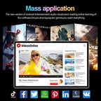 10.1 Inch Android 10.0 4G LTE Business Tablet PC, 4GB RAM + 64GB Storage, IPS Display