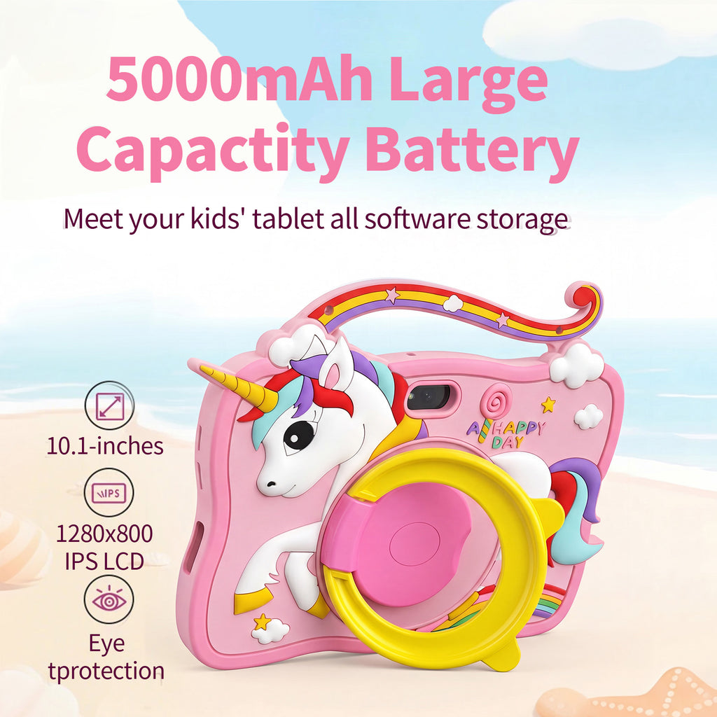 Tablet for Kids with Learning Apps, WiFi, Games and Protective Case