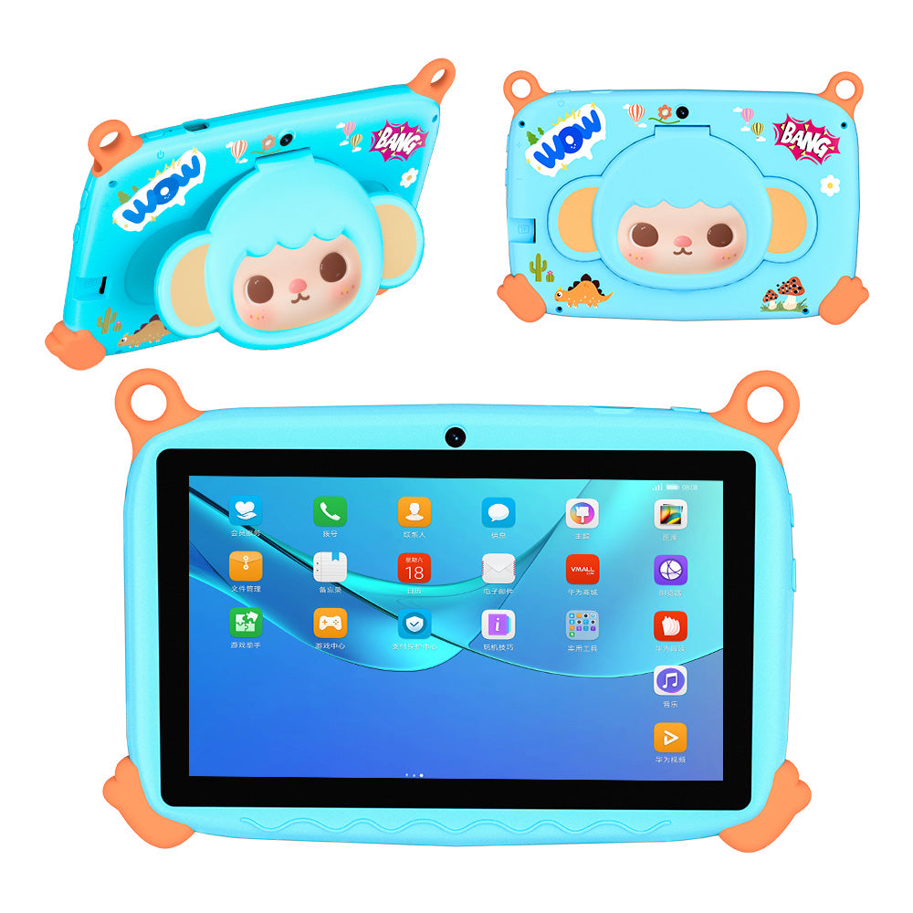 Portable Kids Learning Tablet with WiFi, Touch Screen and Shockproof Case