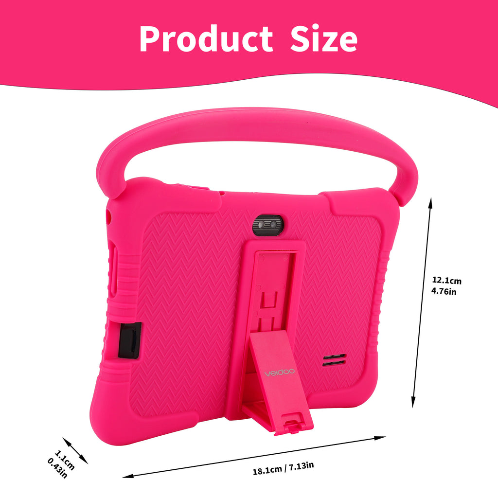 Kids Tablet Computer with Educational Apps, Games and Protective Case