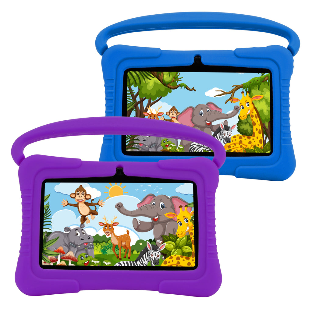 Kids Tablet Computer with Educational Apps, Games and Protective Case
