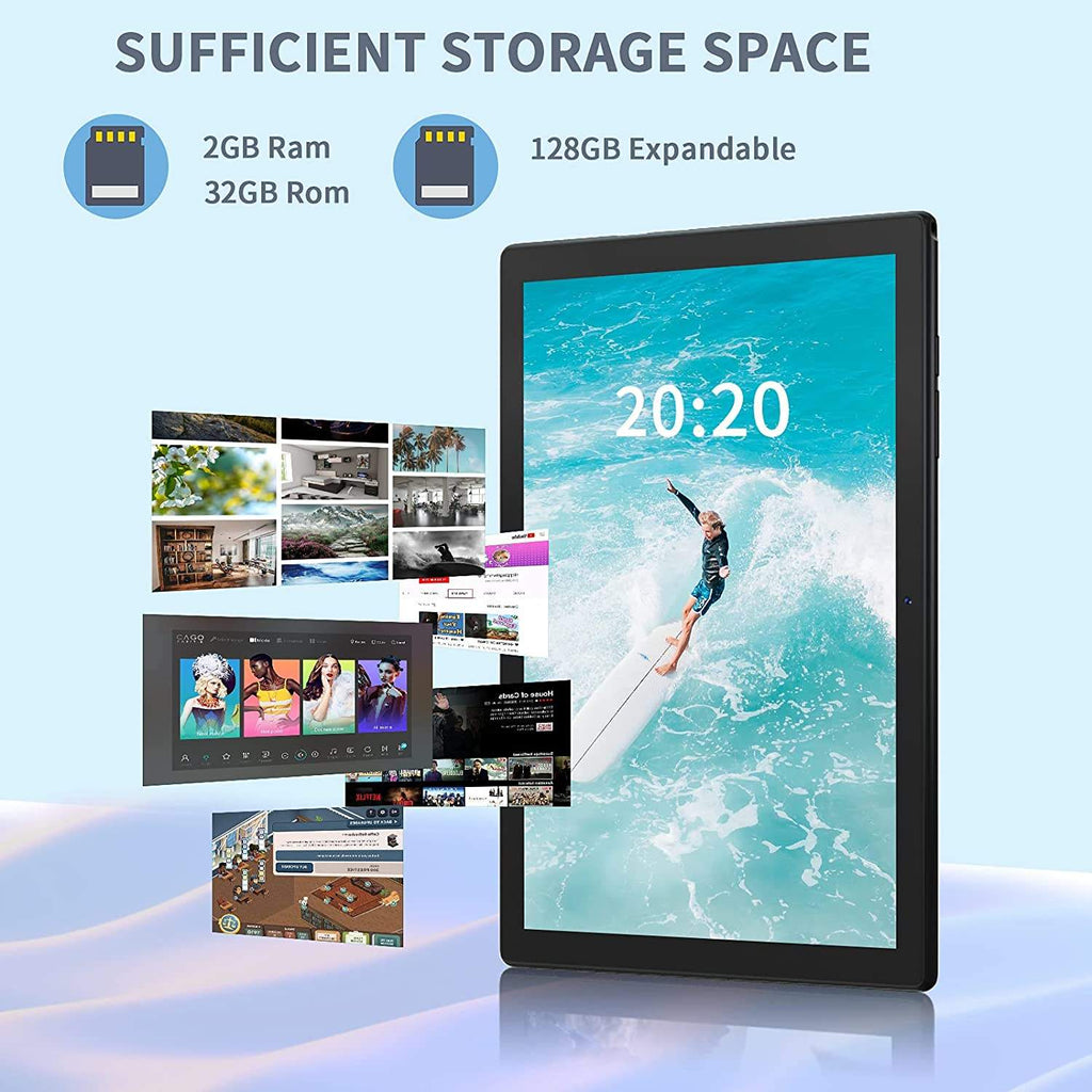 Android 10.0 WiFi Business Tablet PC, IPS Display