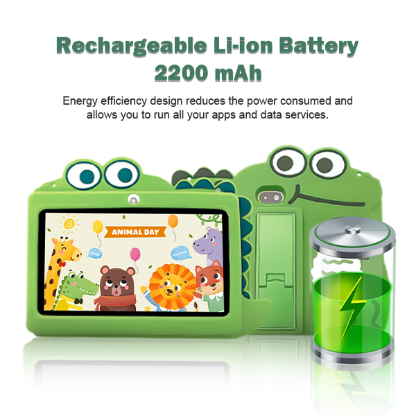 Children’s Tablet for Learning and Play with Parent Controls and WiFi