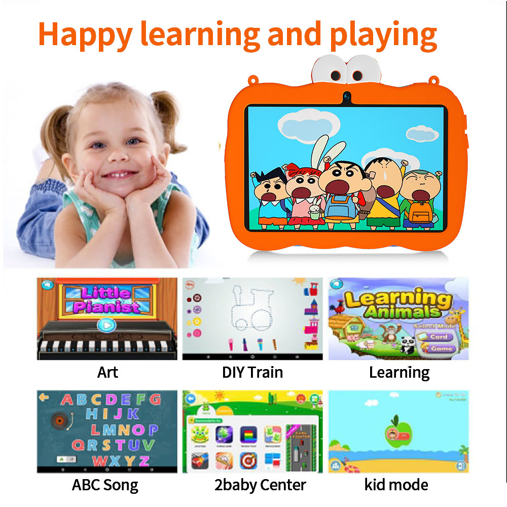 Kids Tablet with Case, Preloaded Learning Apps, Games and Safe Browser