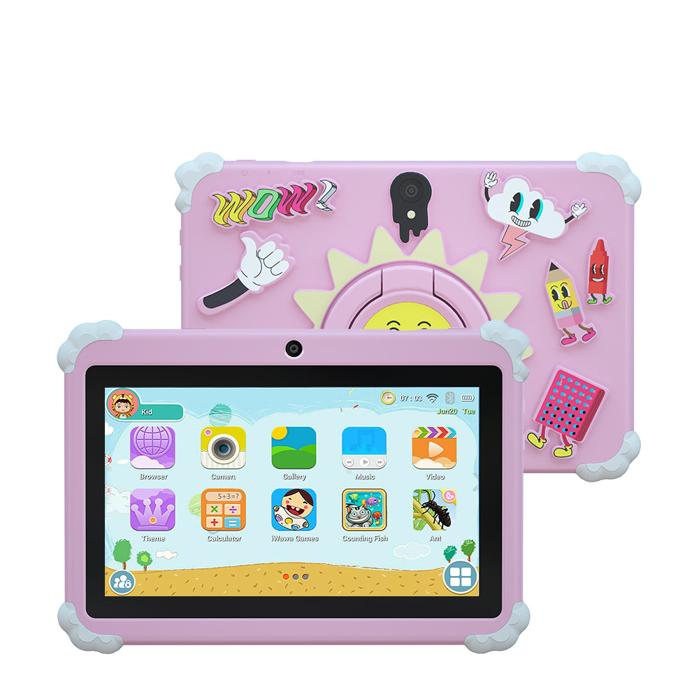 Kids Tablet with Protective Case, Parental Control and Preloaded Learning Apps