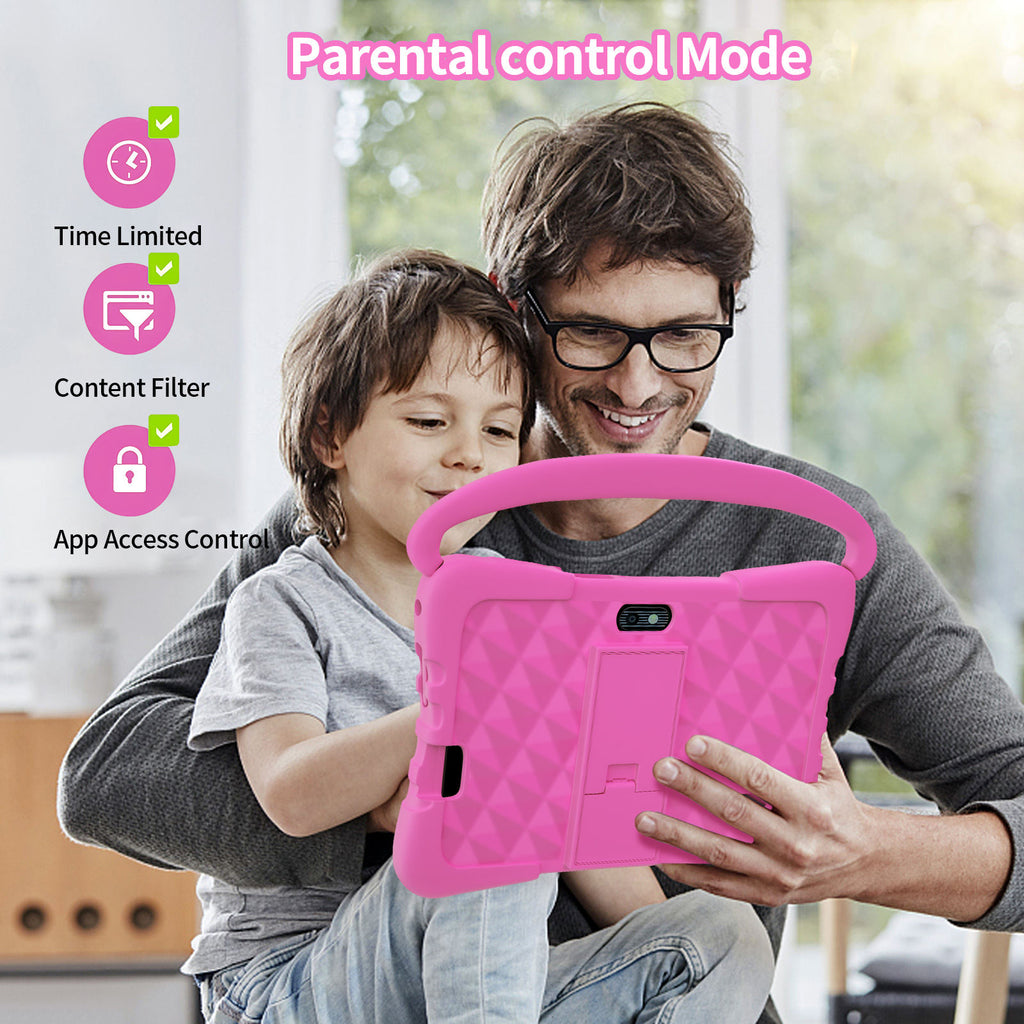 Kids Tablet for Toddlers, Shockproof Android Tablet with Parent Control Mode