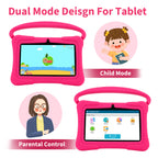 Kids Tablet Computer with Educational Apps, Games and Protective Case