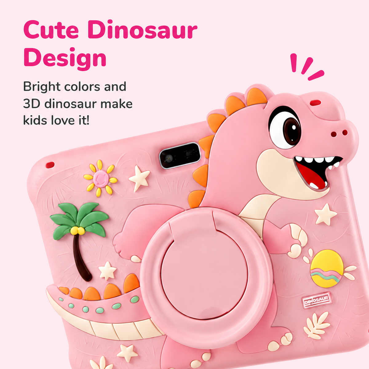 Kids Android Tablet with Touch Screen, Parental Control and Kid-Friendly Case