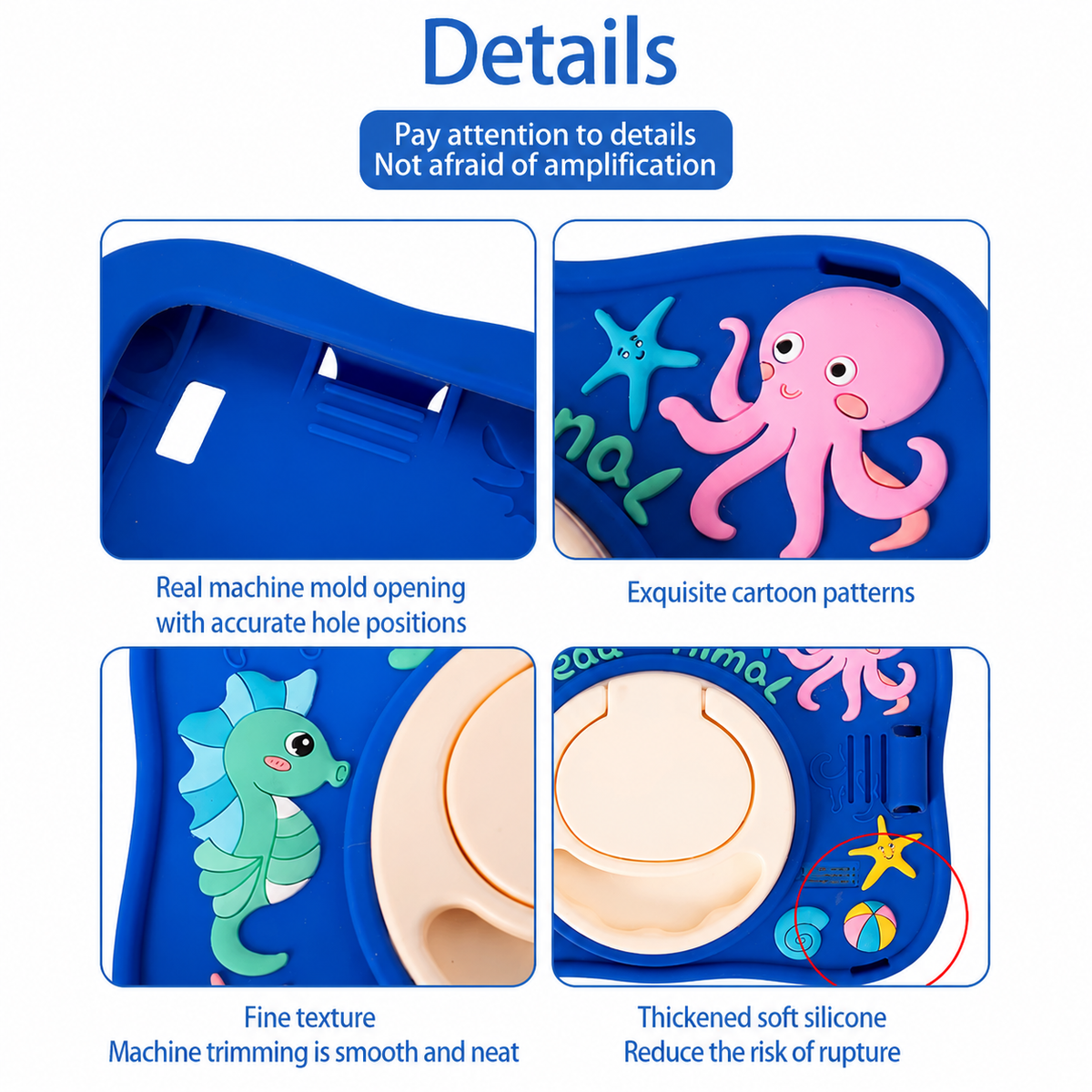 7 Inch Kids Android Tablet with Eye Protection, WiFi and Kid-Proof Case