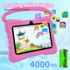 Kids Tablet for Toddlers, Shockproof Android Tablet with Parent Control Mode