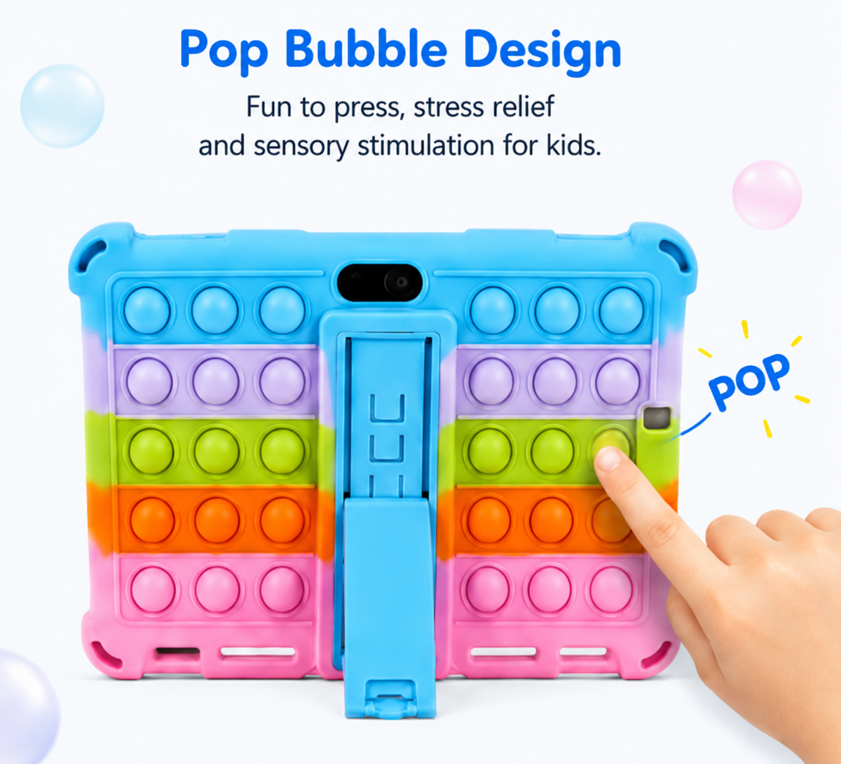 7 Inch Toddler Tablet with WiFi, Learning Games and Parent Control