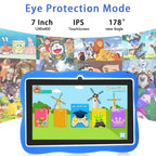 Android Kids Tablet for Ages 3-12, Learning Tablet with WiFi and Parent Controls