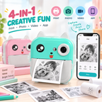 App-Controlled Instant Print Camera for Kids