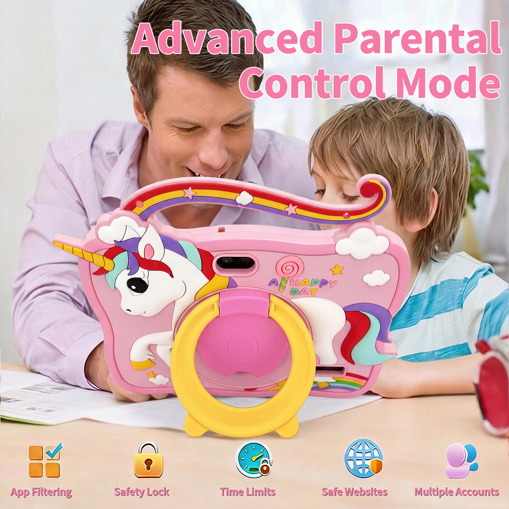 Tablet for Kids with Learning Apps, WiFi, Games and Protective Case