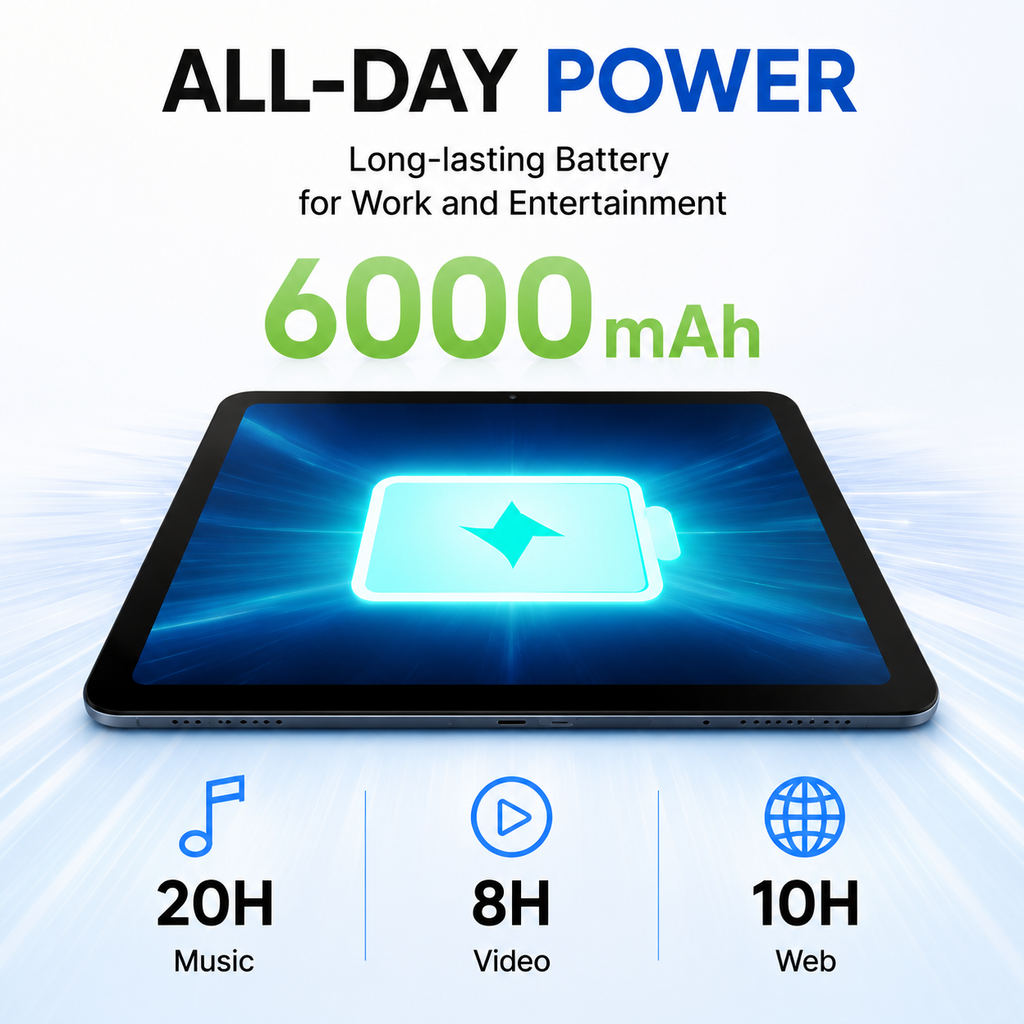 Android 12.0 4G LTE Business Tablet PC, MTK6769 Processor, IPS Display
