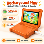 3.97 Inch Kids Video Story Player with IPS Screen MP3 Music & Type-C Charging