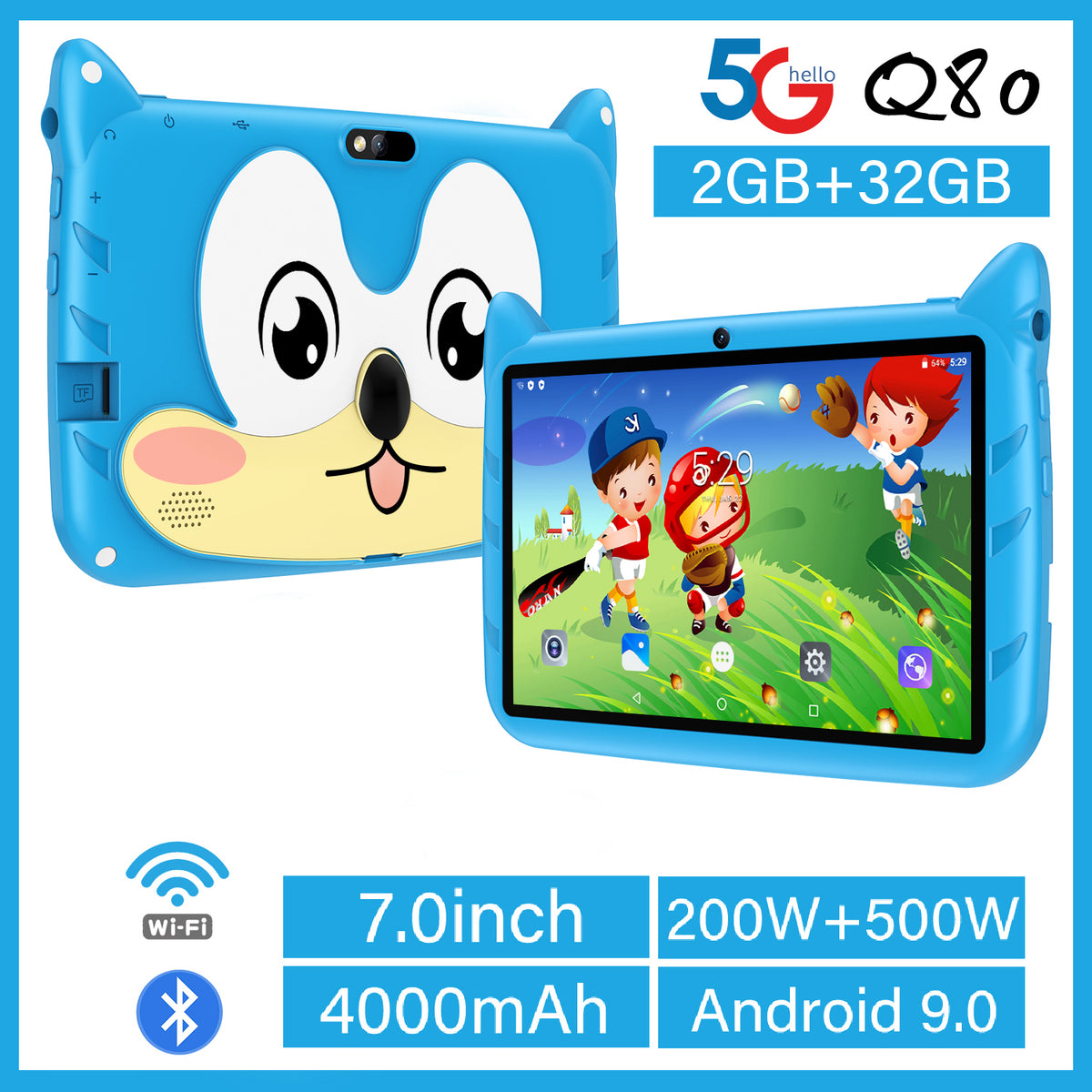 Toddler Tablet for Learning, Games, Videos and Parent-Controlled Browsing