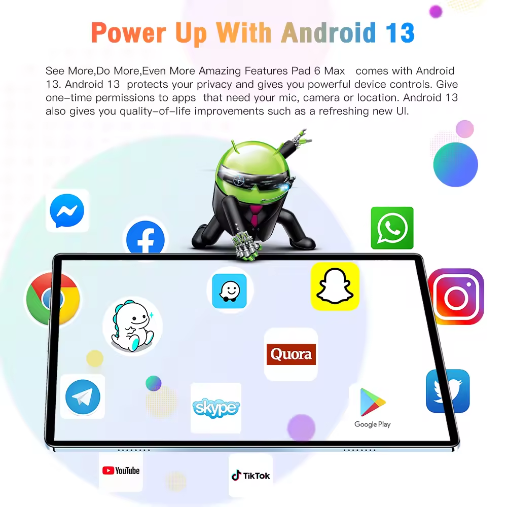 10.1-Inch Smart Tablet Dual Sim 4g Call Large Screen Tablet Original
