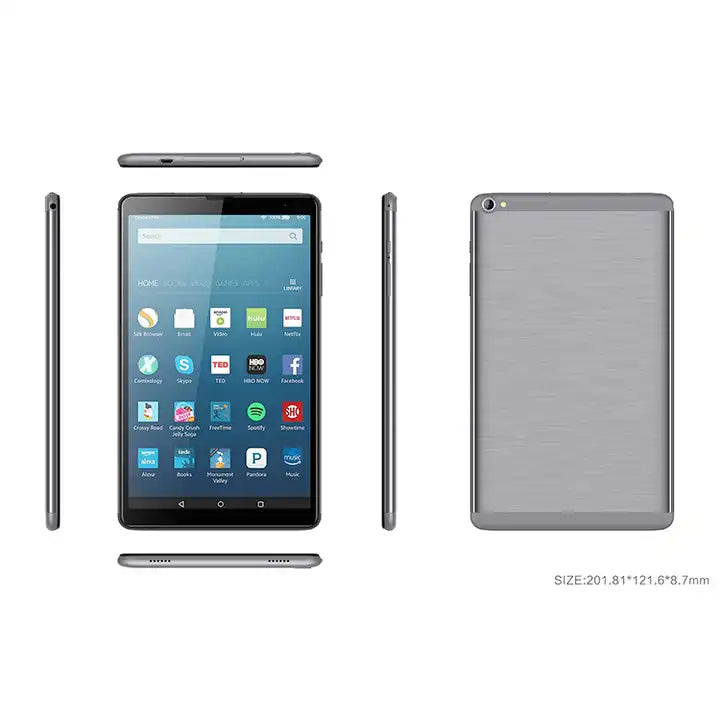 8 Inch Octa-Core Wifi Android Tablets PC With Dual Sim Android 11.0 Phone Calling