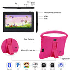 7-inch Kids Android Tablet PC With System 13.0 Siclicone Case
