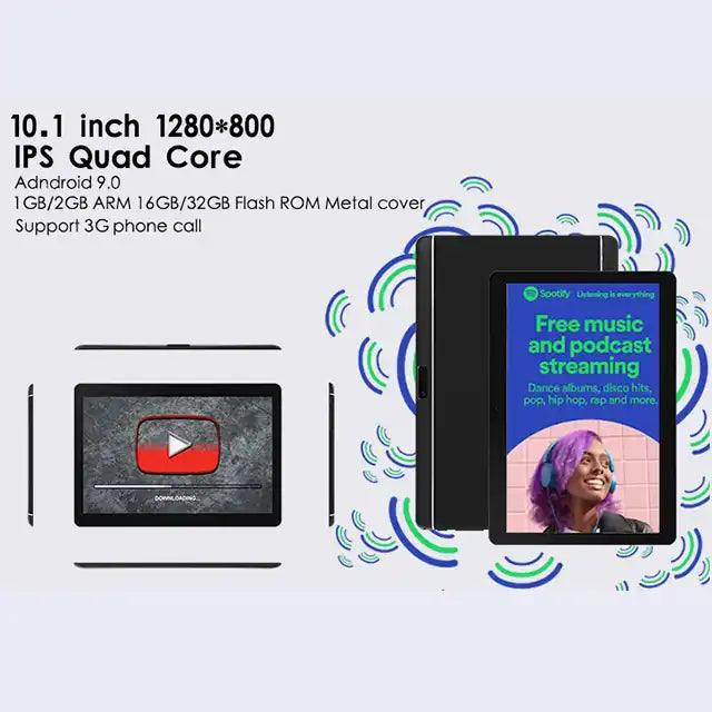 OEM Smart Tablet Pc 10.1 Inch Tablet 3G 4G Wifi With Sim Card Tablet Pc