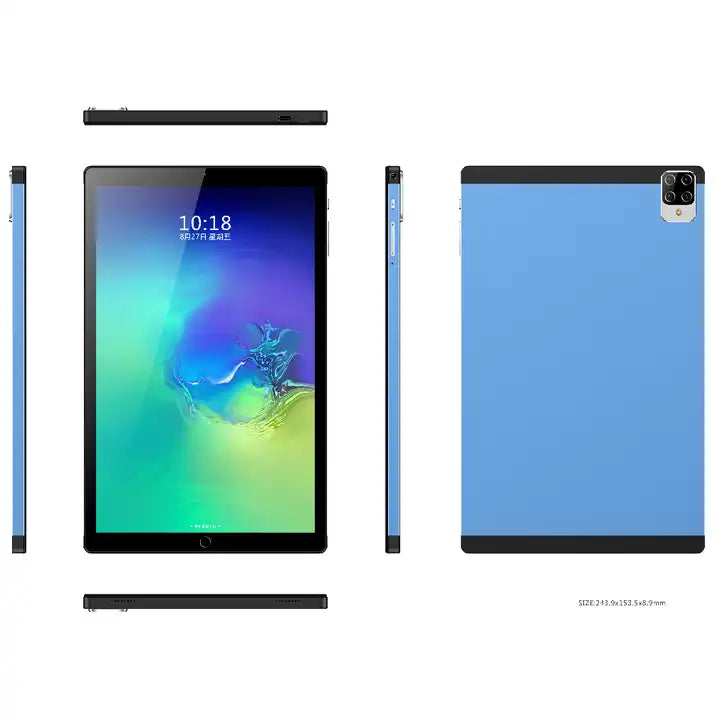 10 Inch tablet Android Tablet PC 1280*800 4g+64g 4G MTK6753 Children Learning Tablet PC