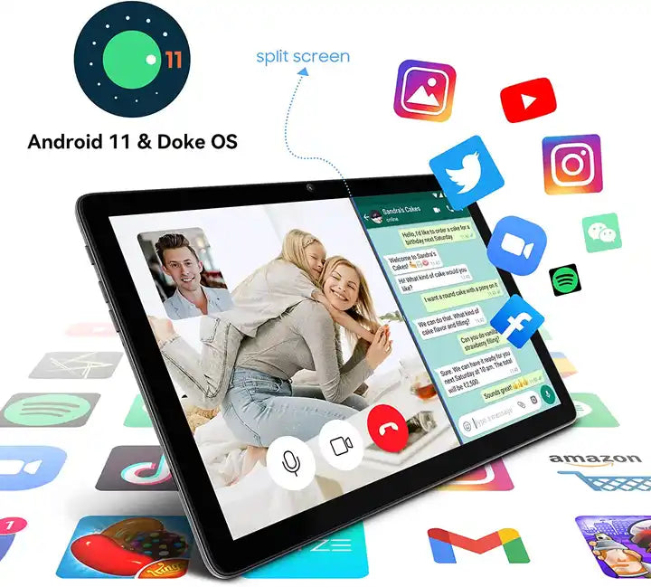 10 Inch tablet Android Tablet PC 1280*800 4g+64g 4G MTK6753 Children Learning Tablet PC