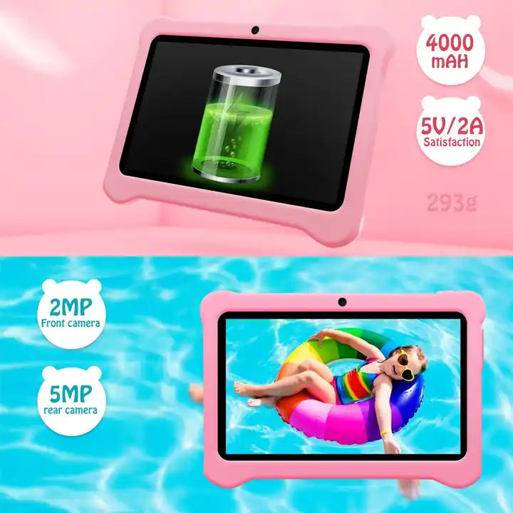 7inch WiFi IPS Tablet PC With Eye Protection Screen Dual Cameras For Education