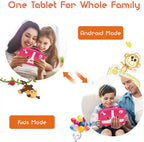7inch Kids Tablet PC with Cute Doggy Design For Kids Education Pink