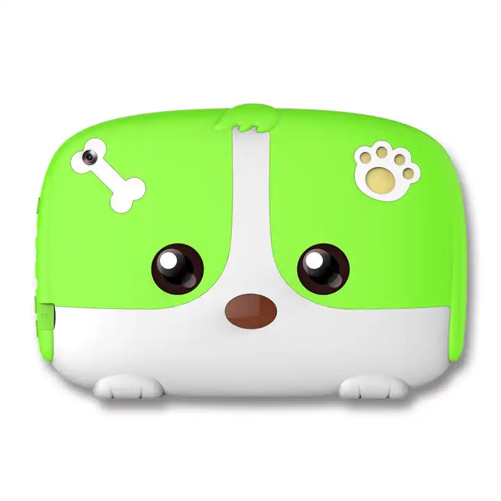 7inch Kids Tablet With Doggy Design For Education-Blue