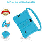 7-inch Kids Android Tablet PC With System 13.0 Siclicone Case