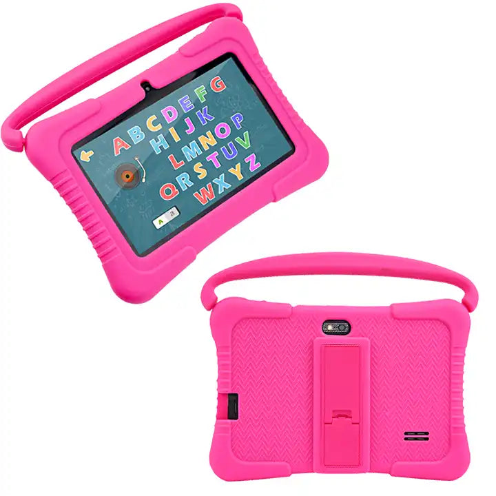 7 Inch OEM custom Kids Tablet PC For Education With Silicone Case