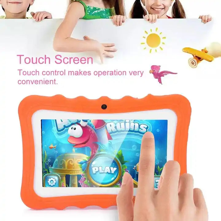 7inch Kids Tablet With Silicone Case